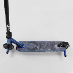 Самокат трюковый 44374 Best Scooter (4) "SIMBIOTE" HIC-система, ПЕГИ, алюминиевый диск и дека, колёса 120мм PU, ширина руля - 57 см, в коробке