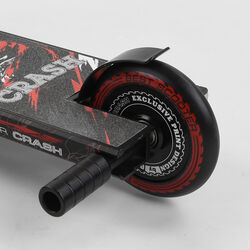 Самокат трюковый 67839 Best Scooter (4) "CRASH" HIC-система, ПЕГИ, алюминиевый диск и дека, колёса 110мм PU, ширина руля - 57 см, в коробке