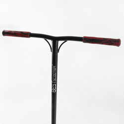 Самокат трюковый Best Scooter BS-77488 (4) HIC-система, ПЕГИ, алюминиевый диск и дека с ПРИНТОМ, колёса PU, d=110мм, ширина руля - 60 см, в коробке 