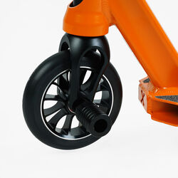 Самокат трюковый Best Scooter 18378 (1) HIC-система, ПЕГИ, алюминиевый диск и дека, колёса PU d-110мм, ширина руля-52см, высота - 83см, в коробке