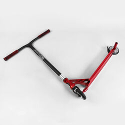 Самокат трюковый 28536 Best Scooter (4) HIC-система, ПЕГИ, алюминиевый диск и дека, АНОДИРОВАННАЯ ПОКРАСКА, колёса PU, d=110мм, ширина руля - 60 см