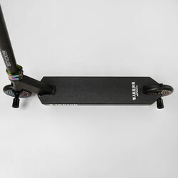 Самокат трюковый Т-60738 Best Scooter (4) "Warrior", HIC-система, ПЕГИ, алюминиевый диск и дека, колёса PU, d=120мм, ширина руля 58 см