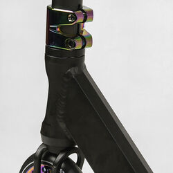Самокат трюковый Т-60738 Best Scooter (4) "Warrior", HIC-система, ПЕГИ, алюминиевый диск и дека, колёса PU, d=120мм, ширина руля 58 см