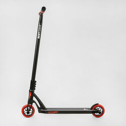 Самокат трюковый МТ-50599 Best Scooter (4) "FEAR" SCS-система, ПЕГИ, алюминиевый диск и дека, колёса PU, d=115мм, ширина руля 58 см