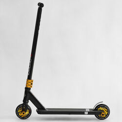 Самокат трюковый N- 01801 "Best Scooter" (2) "HOP", HIC-система, ПЕГИ, алюминиевый диск и дека, колёса PU, d=120мм, ширина руля 58 см
