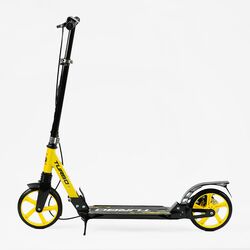 Самокат Skyper "Turbo" TR-23699 (4) сталева рама, ручне дискове гальмо, діаметр PU коліс - 200мм, 2 амортизатори, в коробці