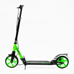 Самокат Skyper "Turbo" TR-46503 (4) сталева рама, ручне дискове гальмо, діаметр PU коліс - 200мм, 2 амортизатори, в коробці