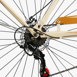 Велосипед міський Corso «Liberty» 28’’ дюймів LR-28406 (1) + КОШИK, сталева рама 20``, Shimano 7 швидкостей, корзина, багажник