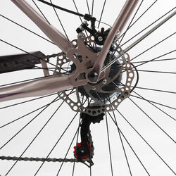 Велосипед міський Corso «Liberty» 28’’ дюймів LR-28833 (1) + КОШИK, сталева рама 20``, Shimano 7 швидкостей, корзина, багажник