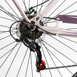 Велосипед міський Corso «Liberty» 28’’ дюймів LR-28833 (1) + КОШИK, сталева рама 20``, Shimano 7 швидкостей, корзина, багажник