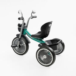 Велосипед 3-х колісний BS-65010 "Best Trike" (1) колеса EVA переднє 10’’, заднє 8’’, сталева рама, УКР. ОЗВУЧУВАННЯ, кошик, в коробці
