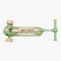 Самокат триколісний з сидінням "Skyper" DL-205-06 (6) колеса PU 125х40мм зі світлом, музика та підсвічування платформи, кермо складне, в коробці