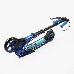 Самокат двоколісний Best Scooter "Rio" R-31420 (4) колеса PU 145мм, передній амортизатор, ручне гальмо, в коробці