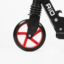 Самокат двоколісний Best Scooter "Rio" R-80960 (4) колеса PU 145мм, передній амортизатор, ручне гальмо, в коробці