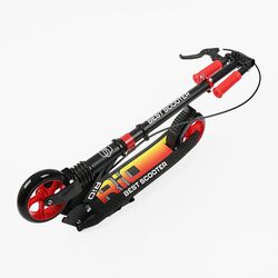 Самокат двоколісний Best Scooter "Rio" R-80960 (4) колеса PU 145мм, передній амортизатор, ручне гальмо, в коробці