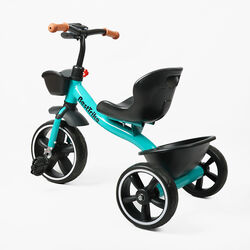 Велосипед 3-х колісний BS-36918 / BS-36-918 "Best Trike" (1) колеса EVA переднє 10’’, заднє 8’’, сталева рама, ОЗВУЧУВАННЯ, в коробці