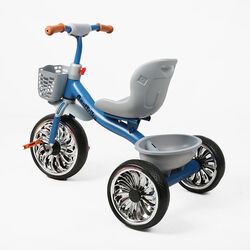 Велосипед 3-х колісний  BS-30711 / BS-307-11 "Best Trike" (1) колеса EVA переднє 12’’, заднє 10``, сталева рама, кошик, в коробці
