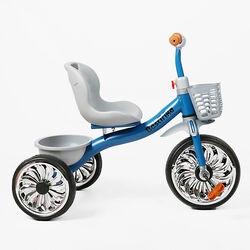 Велосипед 3-х колісний  BS-30711 / BS-307-11 "Best Trike" (1) колеса EVA переднє 12’’, заднє 10``, сталева рама, кошик, в коробці