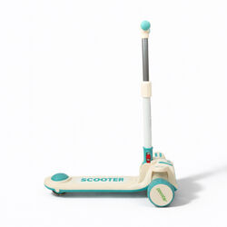 Самокат триколісний "Skyper" JN-1993-40 (6) колеса PU 125х40мм зі світлом, УКРАЇНСЬКЕ ОЗВУЧУВАННЯ та підсвічування платформи, складне кермо