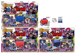Герої LDY 220862 (72) BRAWL STARS, 3 види, на листі