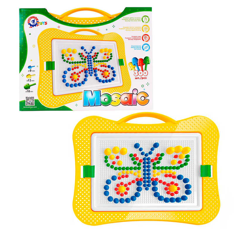 гр Мозаика №7 2100 (9) 300 эл, "Technok Toys"