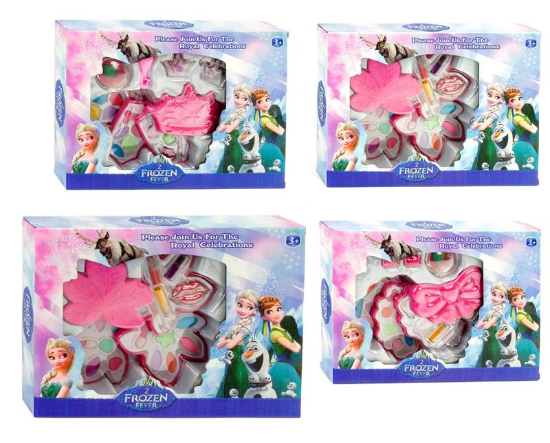 Косметика 2015 A (120) 4 вида, тени, румяна, помады, блески, заколки, в коробке