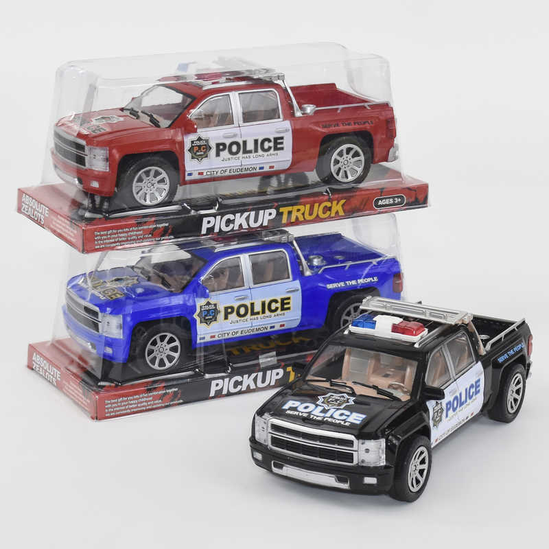 Джип Полиция 9238 (72/2) инерция, 3 цвета, в слюде