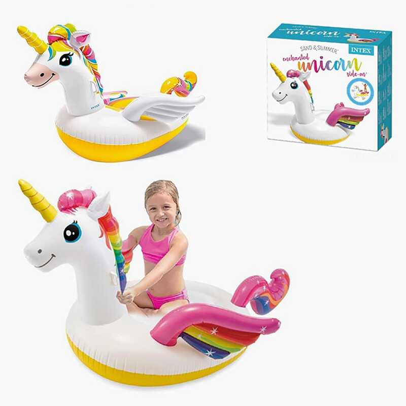 Intex Надувний Єдиноріг 57561 NP (4) розміром 201х140х97см