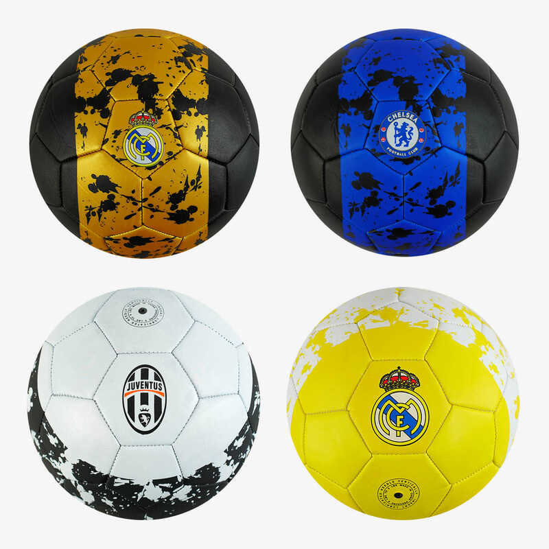 М`яч футбольний С 34406 (60) 4 види, 330 грам, матеріал - м`який PVC, ВИДАЄТЬСЯ ТІЛЬКИ МІКС ВИДІВ