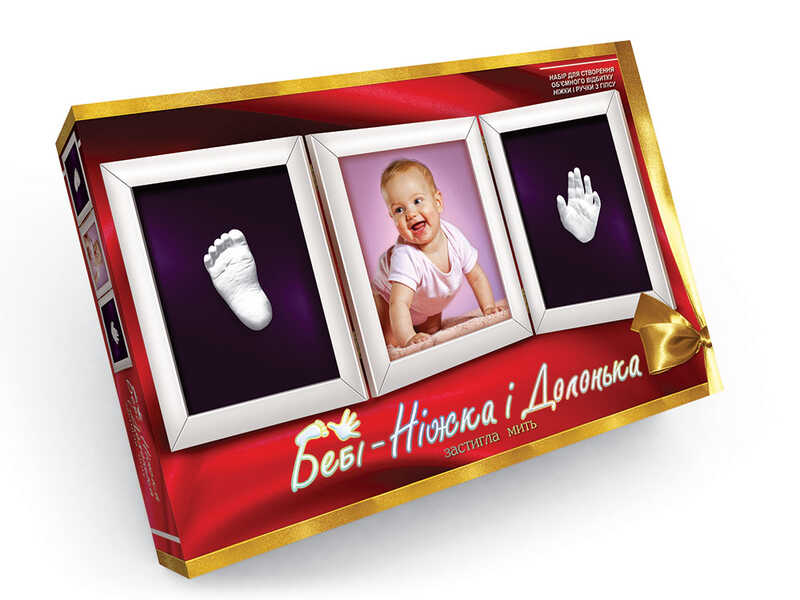 гр Бебі ніжка і долонька вел. БНЛ-01U УКР (5) " Danko Toys"