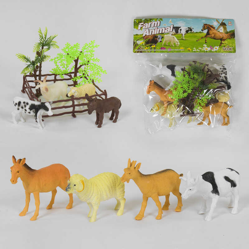 Набір домашніх тварин 2C 214-3 (108/2) в пакеті