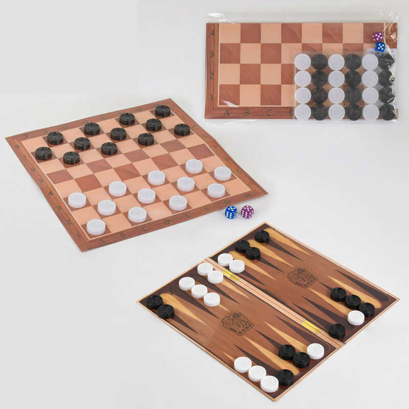 гр Шашки 41440 (36) "4FUN Game wood Club"
