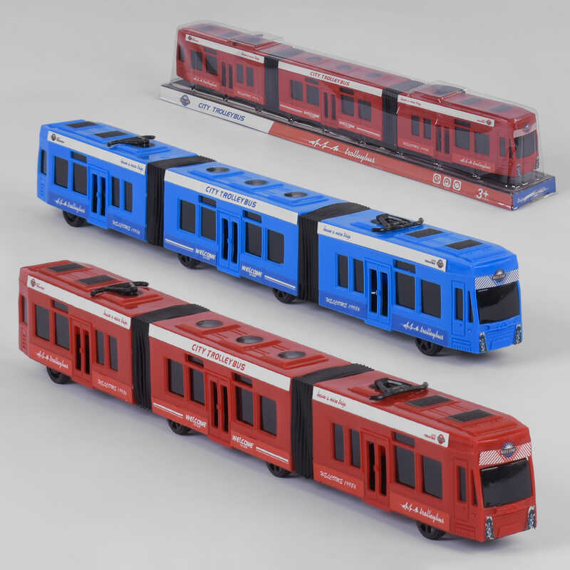 Трамвай KX 905-13 (84/2) 2 кольори, інерція, в слюді