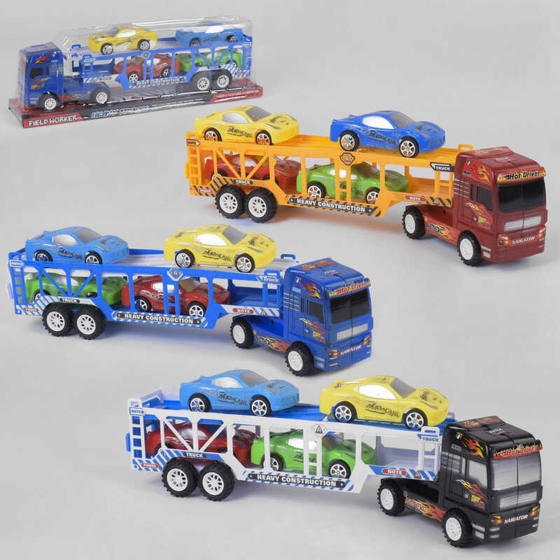 Трейлер 666 D-6 (32/2) 3 кольори, інерція, в слюді, ВИДАЄТЬСЯ ТІЛЬКИ МІКС ВИДІВ