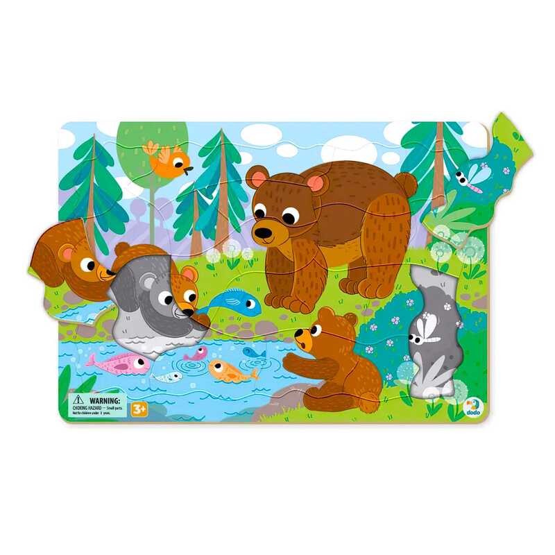 гр Пазл з рамкою "Ведмежата" R300221 (24) "Dodo"