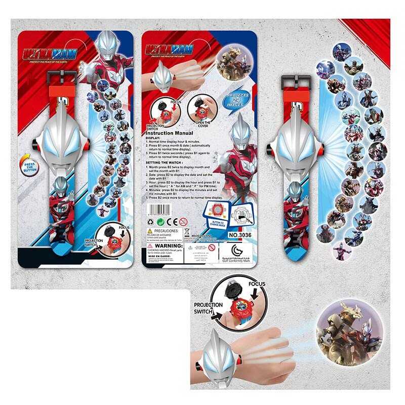 Часы героя 3036 /39/51/52/53 (336/2) 5 видов, проектор, на листе