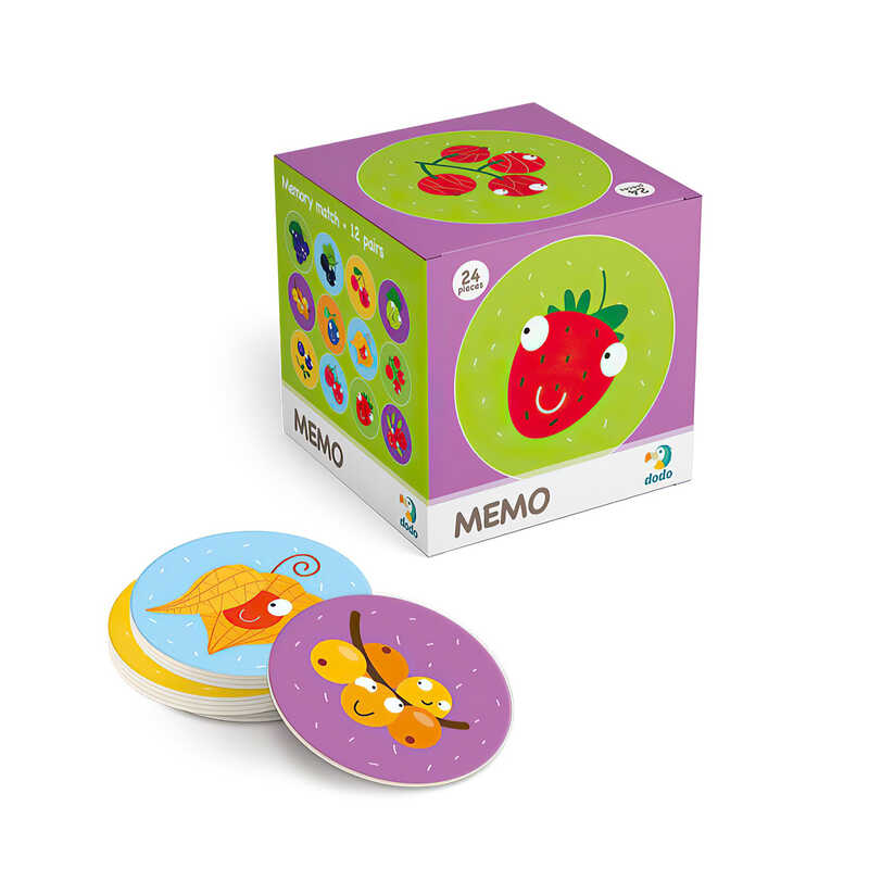 гр Гра настільна Міні Мемо "Ягідки" 300143 (54) "Dodo"