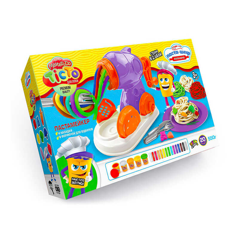 гр Тісто для ліплення "MASTER DO"  Паста шеф TMD-16-01U (4) "Danko Toys"