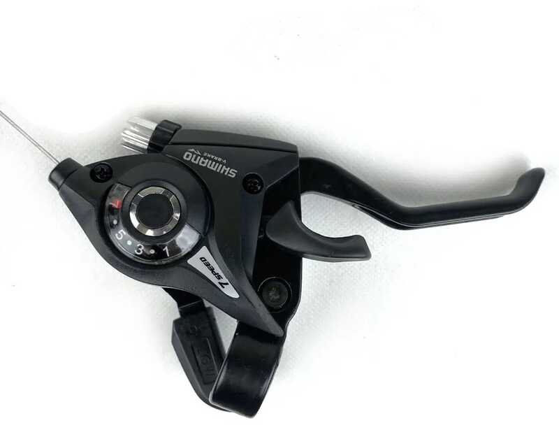 Манетка моноблок Shimano EF-500-7, права, 7 швидкостей (50)