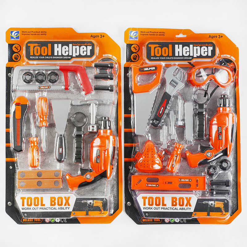 Набір інструментів YF 797 /797-1 (36/2) 2 види, електричний шурупокрут, на листі