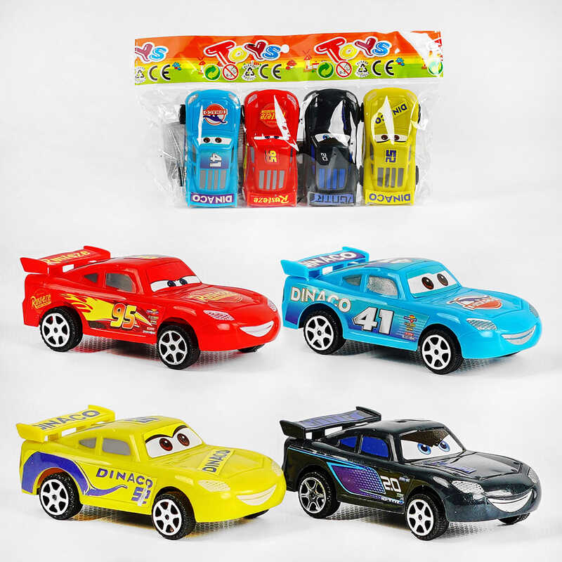 Машина 546-7 S (480/2) 4 штуки, інерція, у пакеті