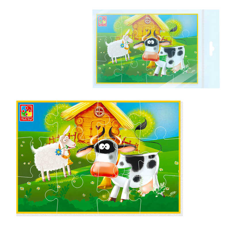 гр М’які пазли А5  "Ферма" VT1103-84 (50) "Vladi Toys"