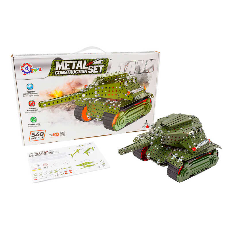 гр Конструктор металевий 9307 (5) "Technok Toys", 540 деталей, у коробці