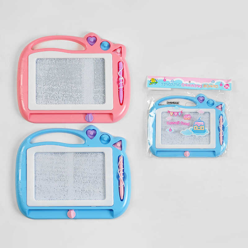 Дошка для малювання C 58357 (96) 2 види, магнітна, 3 штампи, в пакеті