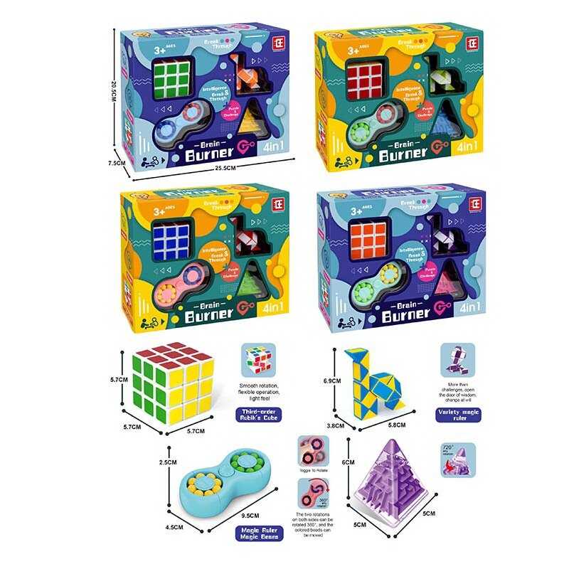 Логічна гра F 801 (72/2) 4 кольори, в коробці