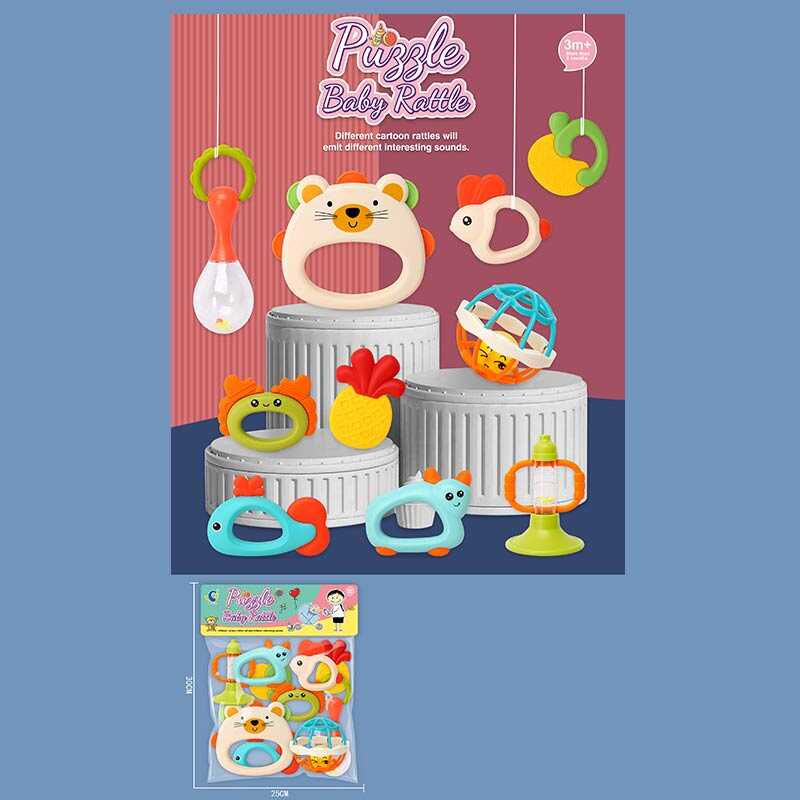 Набір брязкалець 532-19 (80/2) 10 елементів, в пакеті