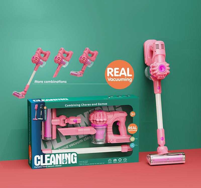 Пилосос XG 2-30 B (12) звук, підсвічування, 2 насадки, подовжувач, в коробці