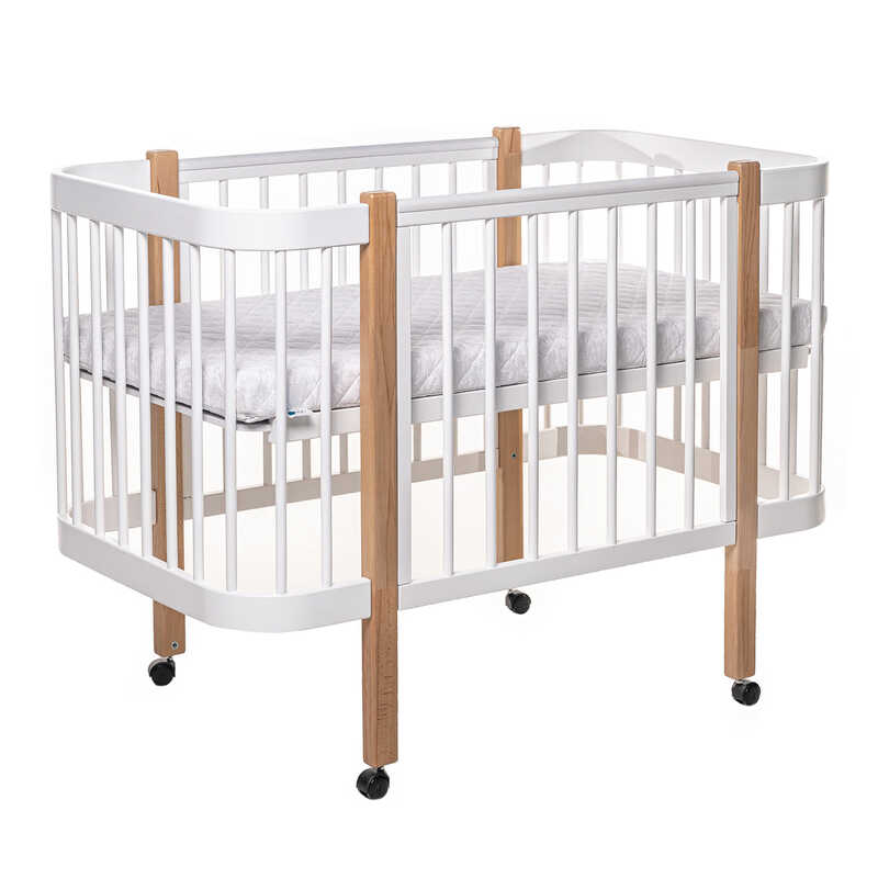 гр Ліжечко БУК "Світанок" колір - білий-натуральний,  DS-8011 / DS-406 (1) 