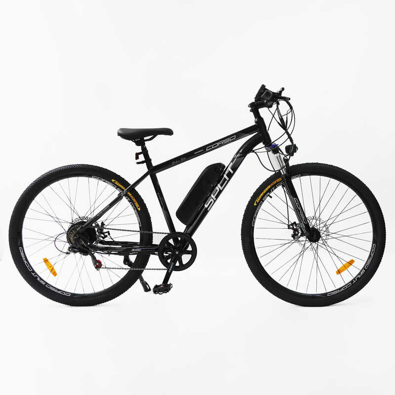 Електровелосипед Corso «Split» 29" дюймів SP-55010 (1) рама сталева 19``, двигун 350W, акум. 36V13Ah, Shimano 7 швидкостей, у коробці