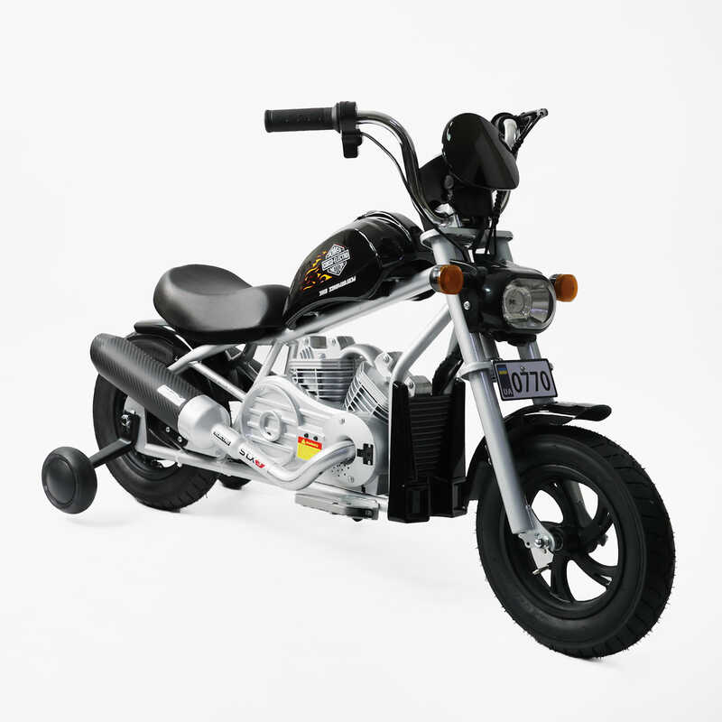 Мотоцикл електричний дитячий Corso H-59720 (1) двигун 160W, акумулятор 24V5Ah, Bluetooth, звук двигуна, в коробці